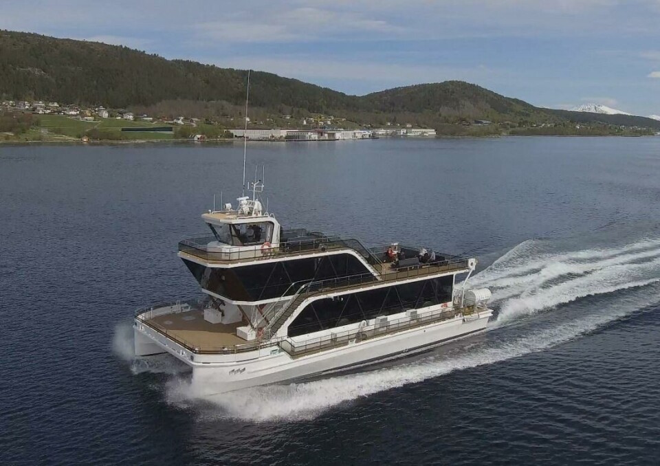 Søsterskipet til «Brim», «Bard» er nå overlevert. Foto: Maritime Partner