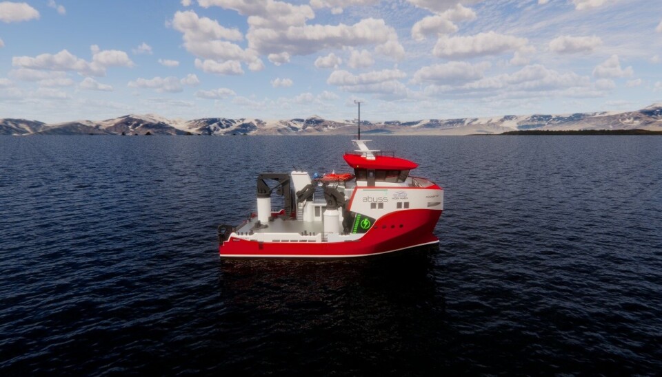 Det nye fartøyet er av typen NabWork 2612 Hybrid.