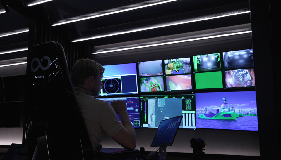 Fra selskapets operasjonslokaler på land.