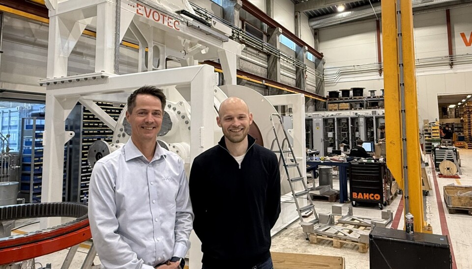 Fra venstre: Geir Henning Kalvatn og Nikolay Sundgot.