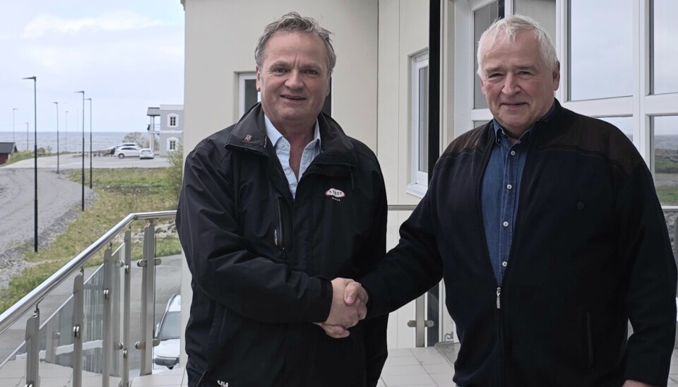 Hallvard Slettevoll (t.v) og Agnar Førde.