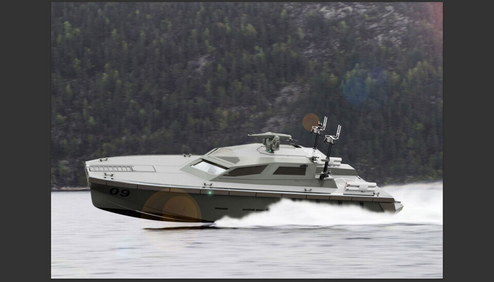 Global Ocean Technology leverer spesialfartøy for forsvarsbruk. Her fartøytypen Falken24 – et modulbasert og fleksibelt fartøyskonsept for overvåkning, patrulje, beredskap og spesialoperasjoner.