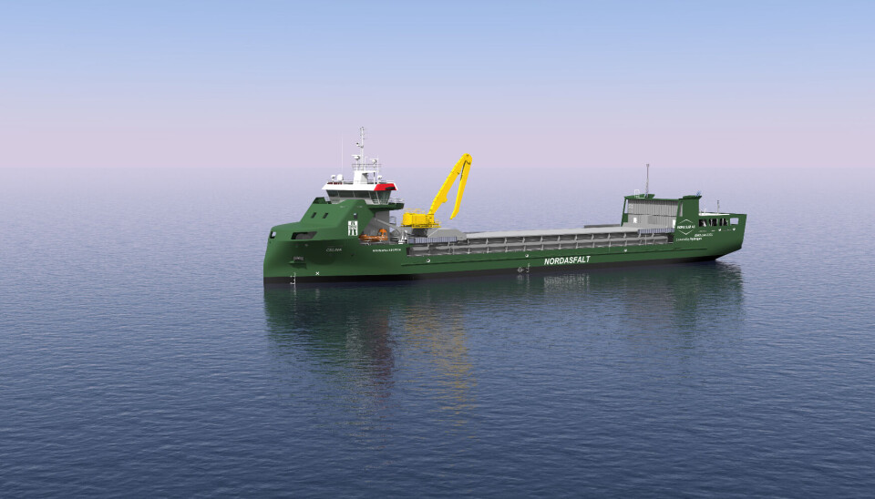 Skipene er 85 meter lange og vil kunne laste 4.000 tonn. Ett av skipene vil operere i Nord-Norge. Det andre på Nord-Vestlandet.