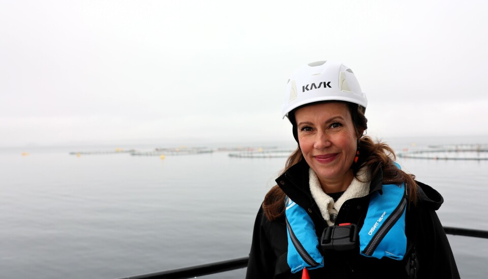 Fiskeri- og havminister Marianne Sivertsen Næss.