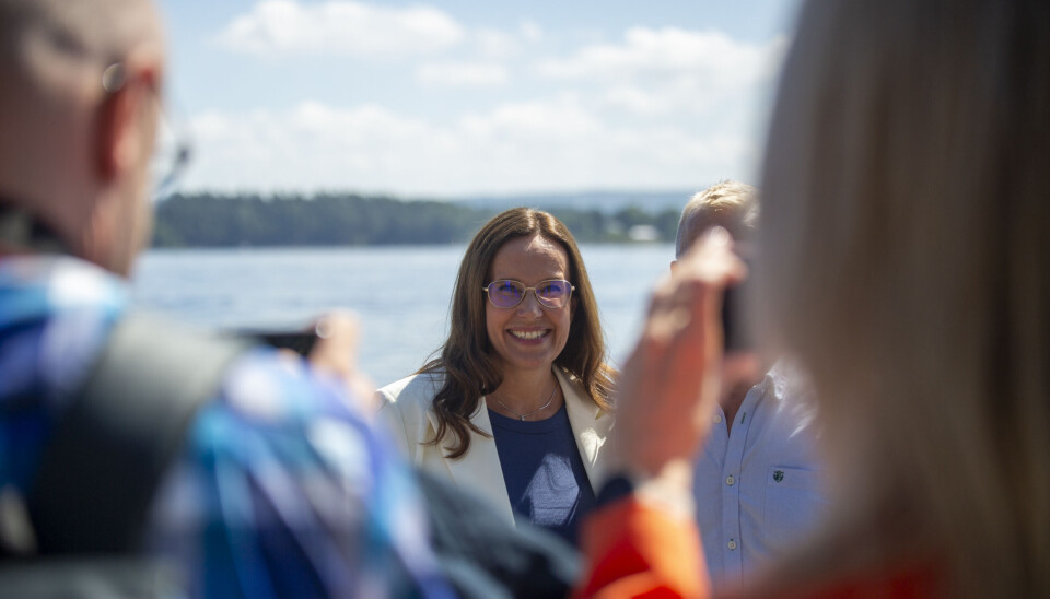 Fiskeri- og havministere Marianne Sivertsen Næss.