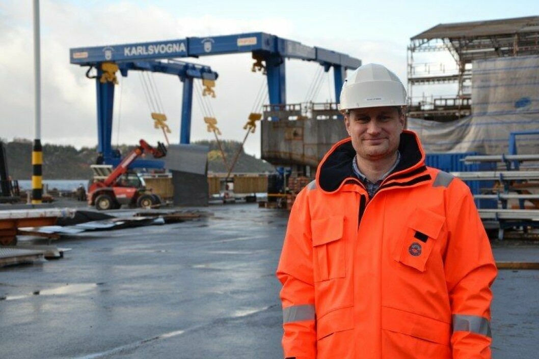 Hugo Strand er styreleder i Norske Skipsverft. Arkivfoto: Linn Therese Skår Hosteland