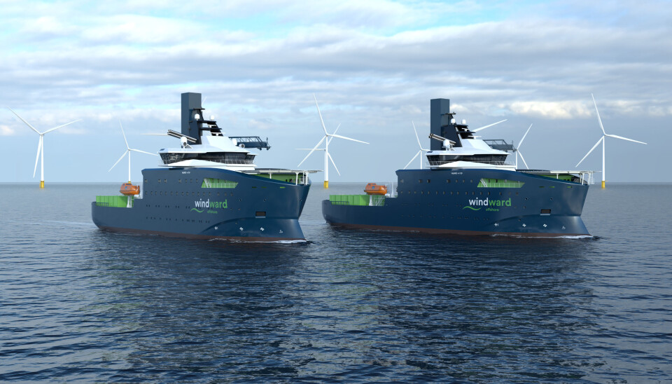 Windward Offshore har signert sine første befraktningsavtaler for de Commissioning Service Operation Vessels (CSOV-ene) «Windward Atens» og «Windward Paris».