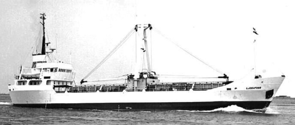 «Utstraum» skiftet navn flere ganger. Her som «Ljosafoss». Foto: Ukjent «Utstraum» skiftet navn flere ganger. Her som «Ljosafoss». Foto: Ukjent