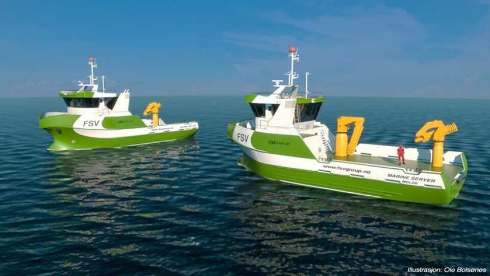 FSV Group AS kontraherer 24-meters servicebåter med nytt design