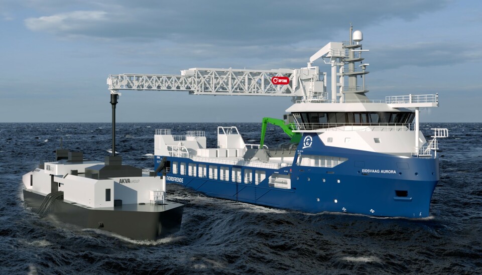 Uptime AMC feed system on Eidsvaag vessel