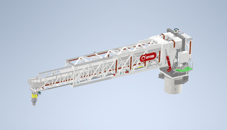 Uptime active motion compensated fishfeed system.