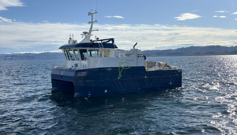 NabCat 1585 EL «Ellingen» er nå satt i drift på Bjørøyas lokalitet Drevflesa i Åfjord.
