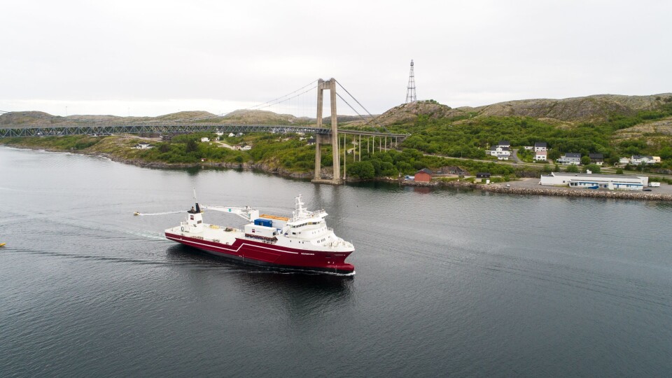 «Nordkinn» til Halsnøy for oppgradering