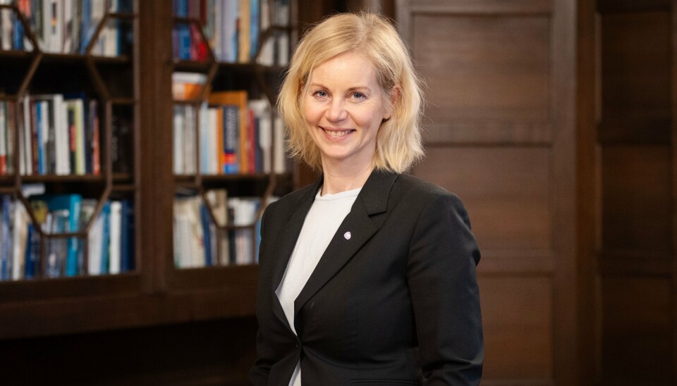 Forsknings- og høyere utdanningsminister Sigrun Aasland