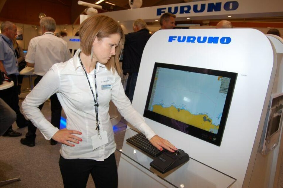 Marianne Hansen under Nor-Fishing. Foto: Skipsrevyen.