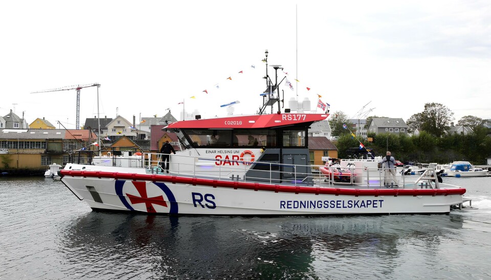 RS «Einar Helsing UNI» er redningsskøyte nummer 177.
