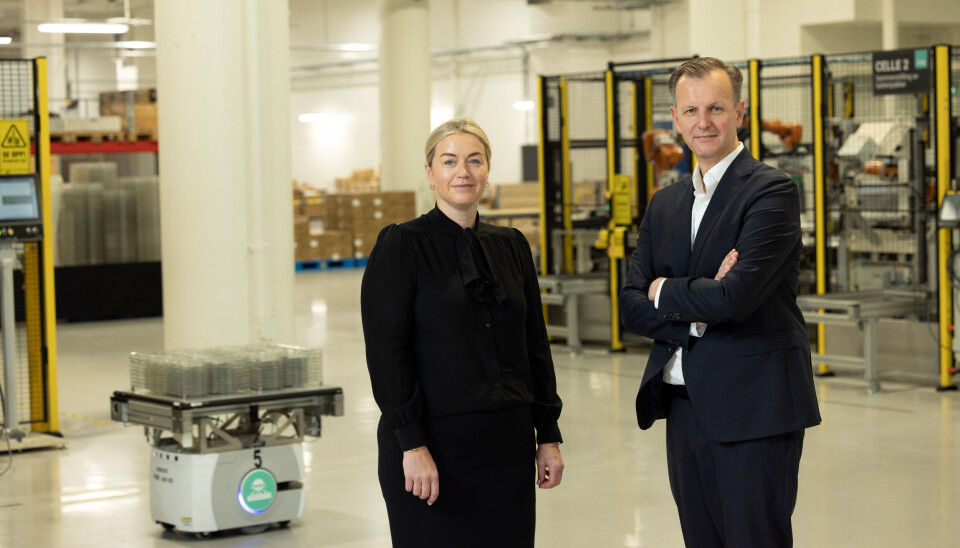 CFO Mette Hanestad og CEO Fredrik Witte i Corvus Energy.