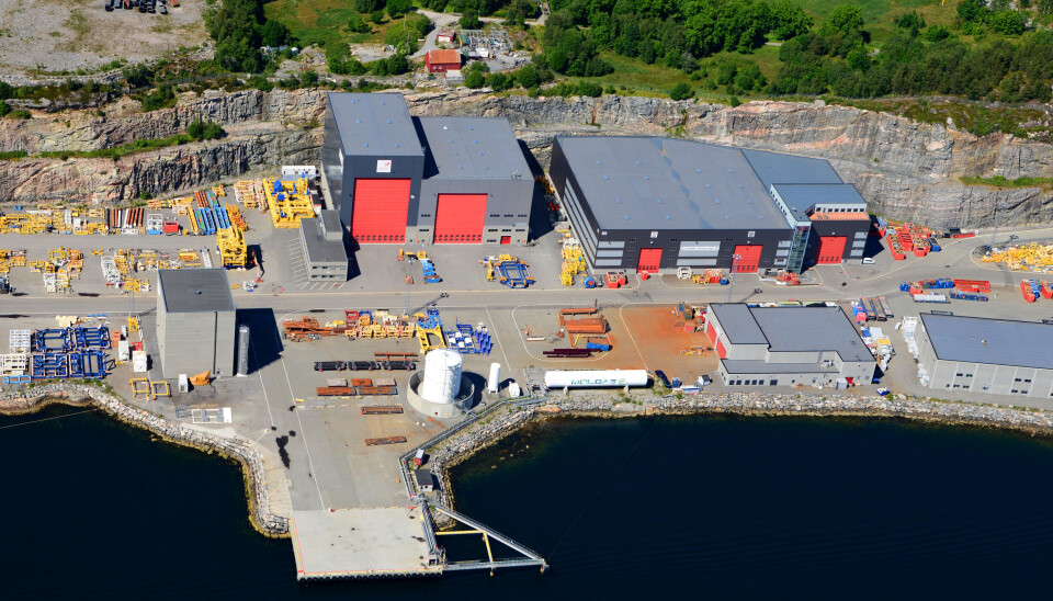 NorSea Logistics og Molgas Group markerer gjenåpningen av LNG-tankanlegget på Vestbase i Kristiansund.