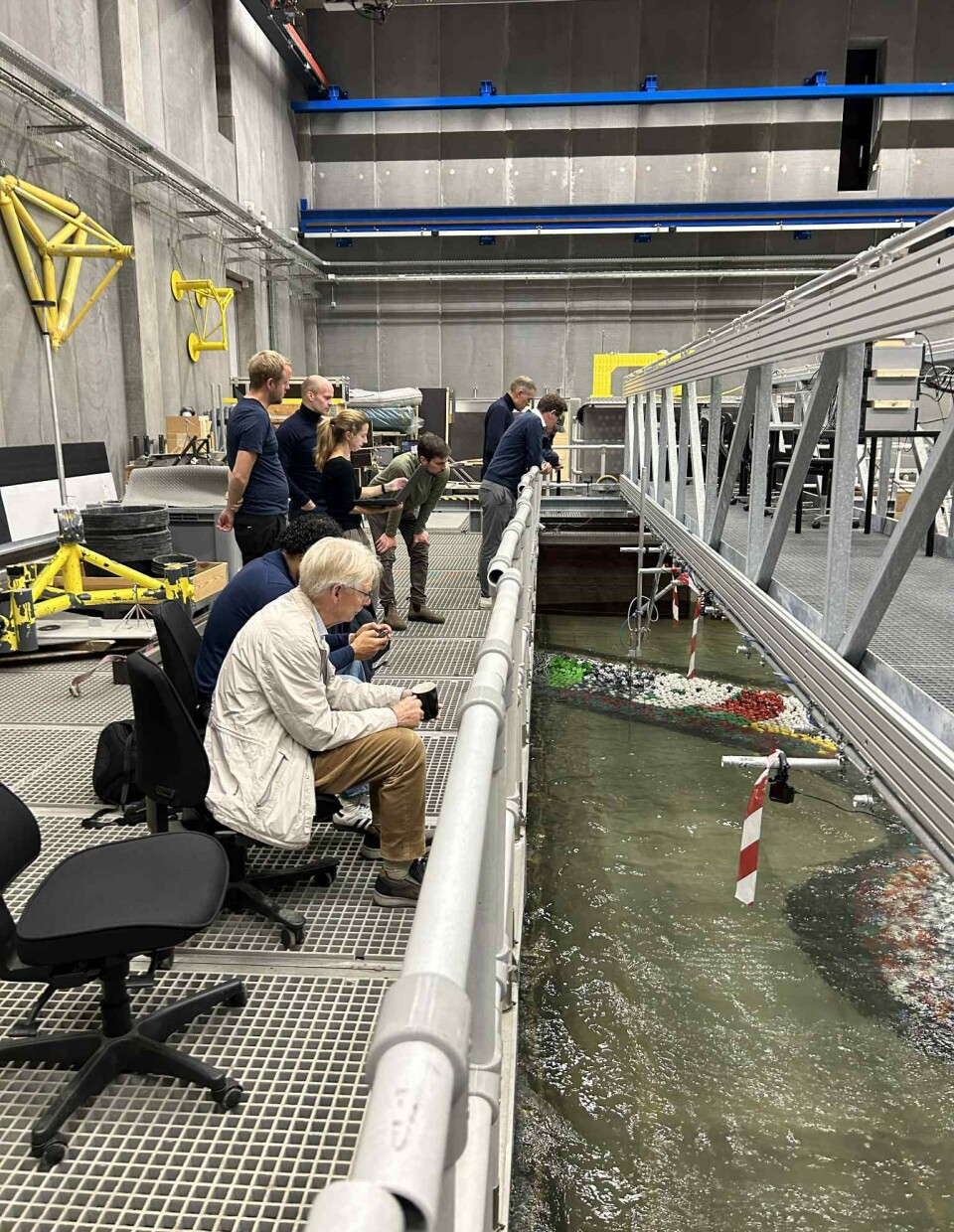 Simulerte århundrets storm i Hirtshals