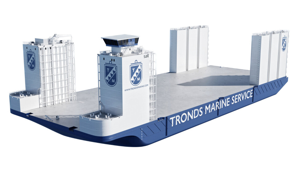 Omtrent slik skal den nye lekteren se ut.