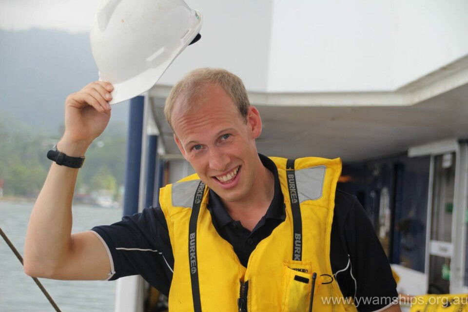 Jan Oskar Alnes er kaptein på M/S «YWAM PNG» som allerede opererer i samme område som Liberty skal inn i.
