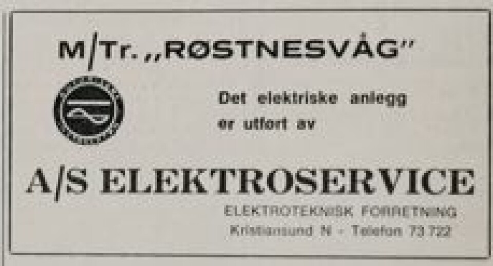 «Røstnesvåg» - Ny hekktråler til Lofoten Havfiskeselskap
