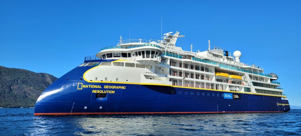 «National Geographic Resolution». Foto: Ulstein Group «National Geographic Resolution». Foto: Ulstein Group