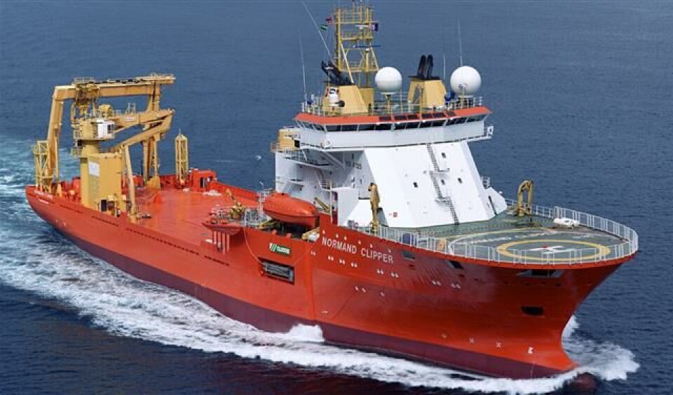 Normand Clipper skal ut i oppdrag for Bibby Offshore