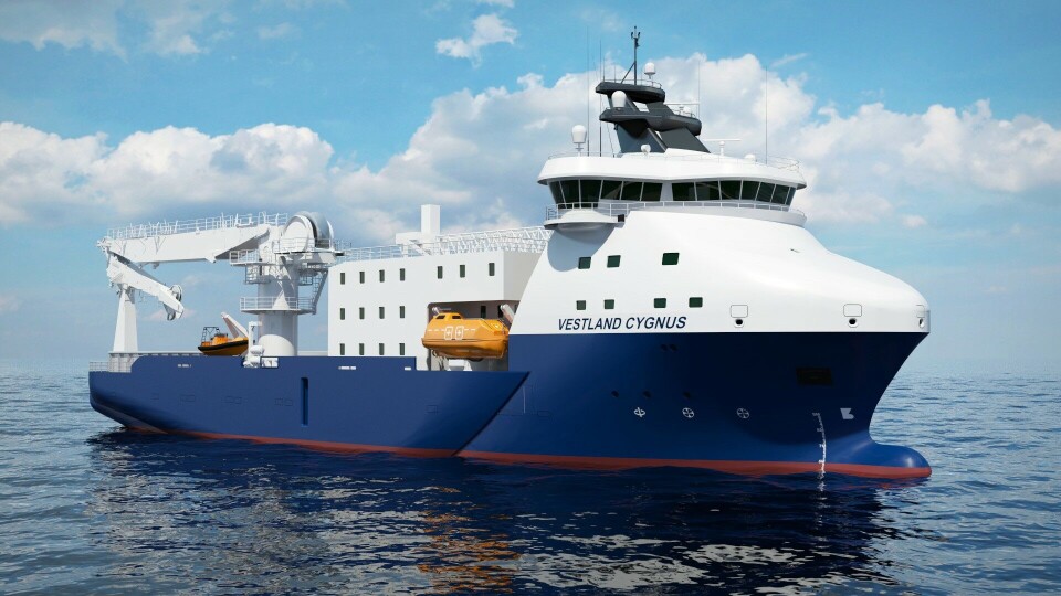 Slik vil hun se ut etter ombygging. IIll. Wärtsilä Ship Design