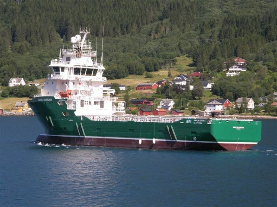 Bildet viser 'Havila Aurora'.