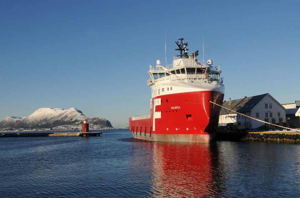 PSVen 'Far Spica' har fått forlenget kontrakt. Foto Skipsrevyen