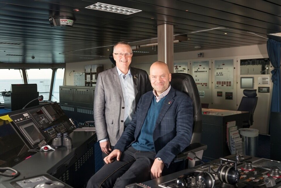 Ingvald Farda og Rickard Ternblom. Foto: Fjordline