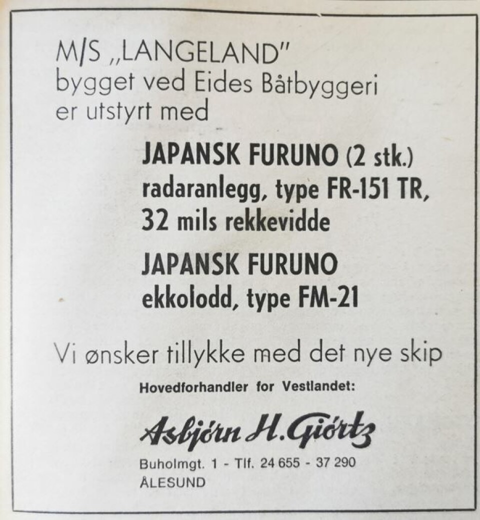 Moderne tilvekst til Haugesunds flåte