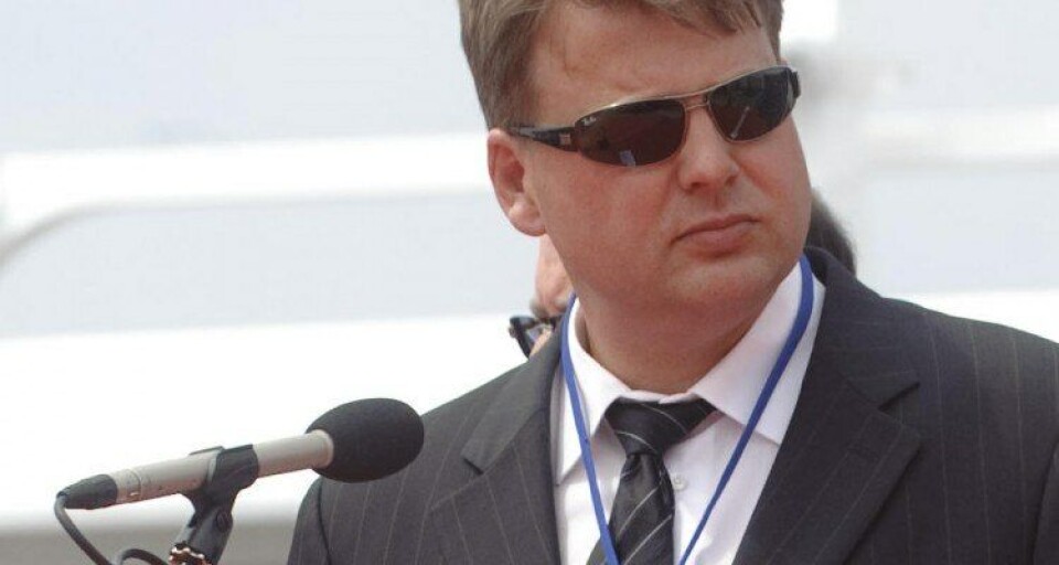 Direktør ved Moen Marin AS, Terje Andreassen kan notere ny rekord for selskapet i år. Foto: Privat