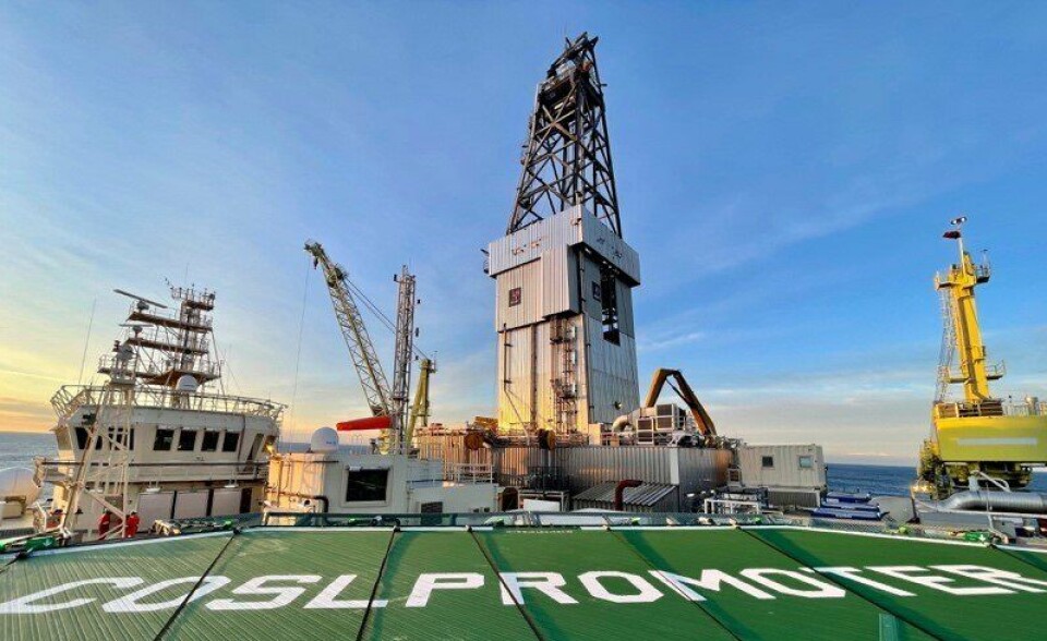Boreriggen «COSL Promoter». Foto: COSL