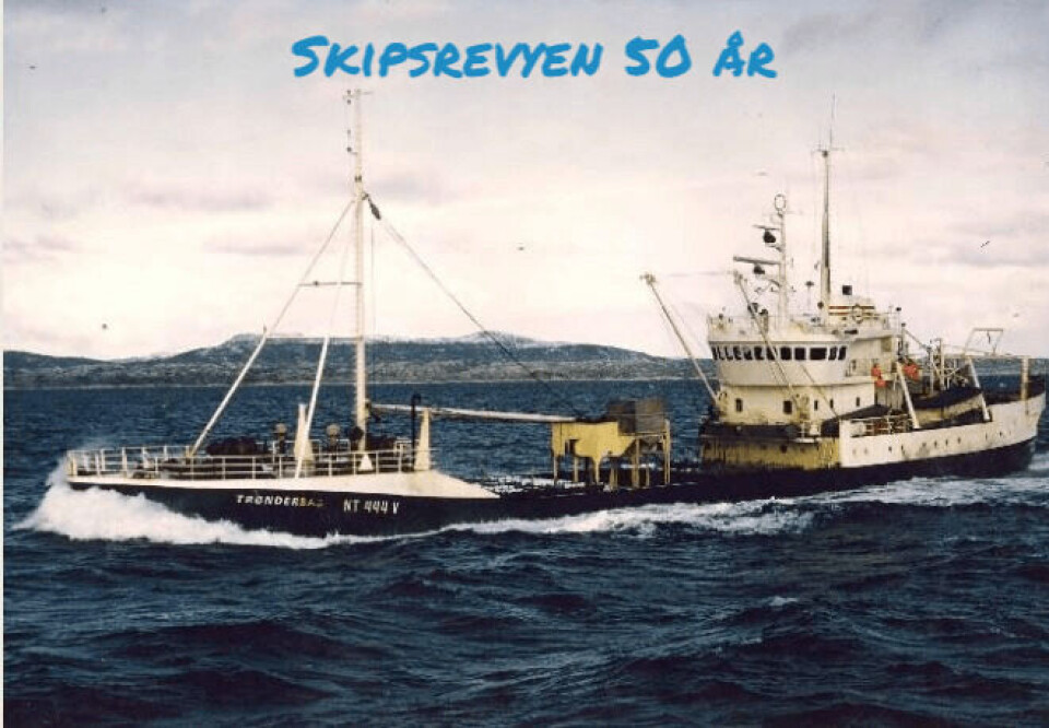 «Trønderbas» før det ble bygget shelterdekk. Foto: skisphistorie.net