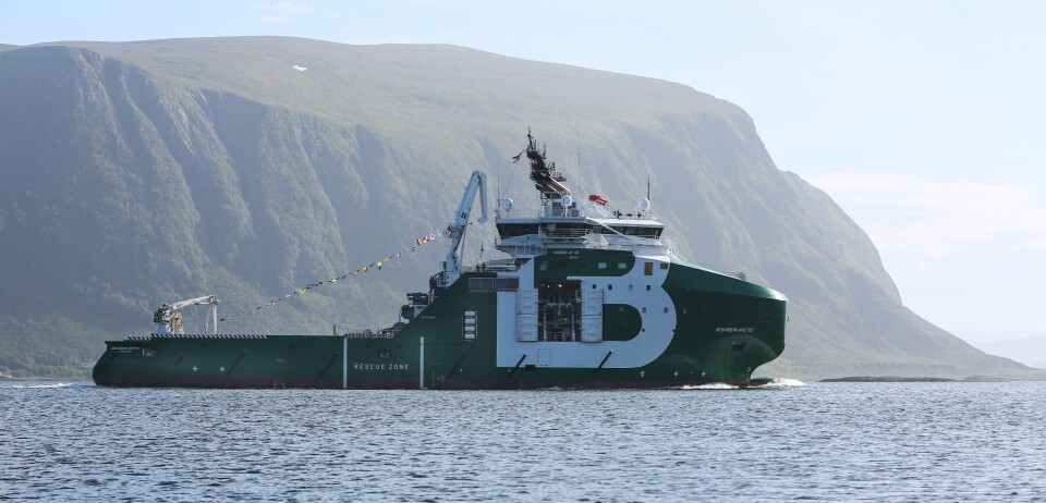 M/S 'Bourbon Arctic' fører NOR flagg og er klasset i DNV GL. Bilder: Peder Otto Dybvik