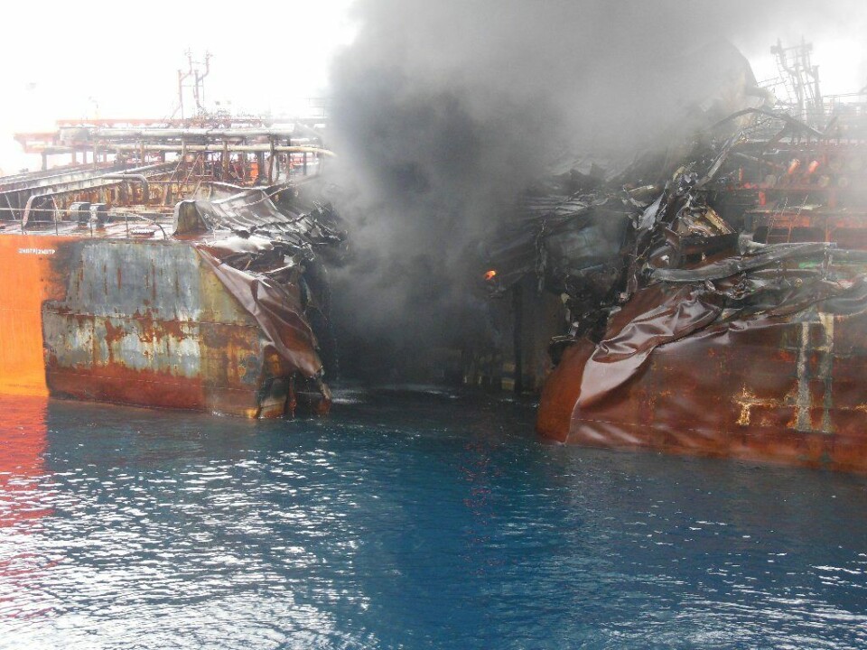 'Maritime Maisie' port side damage