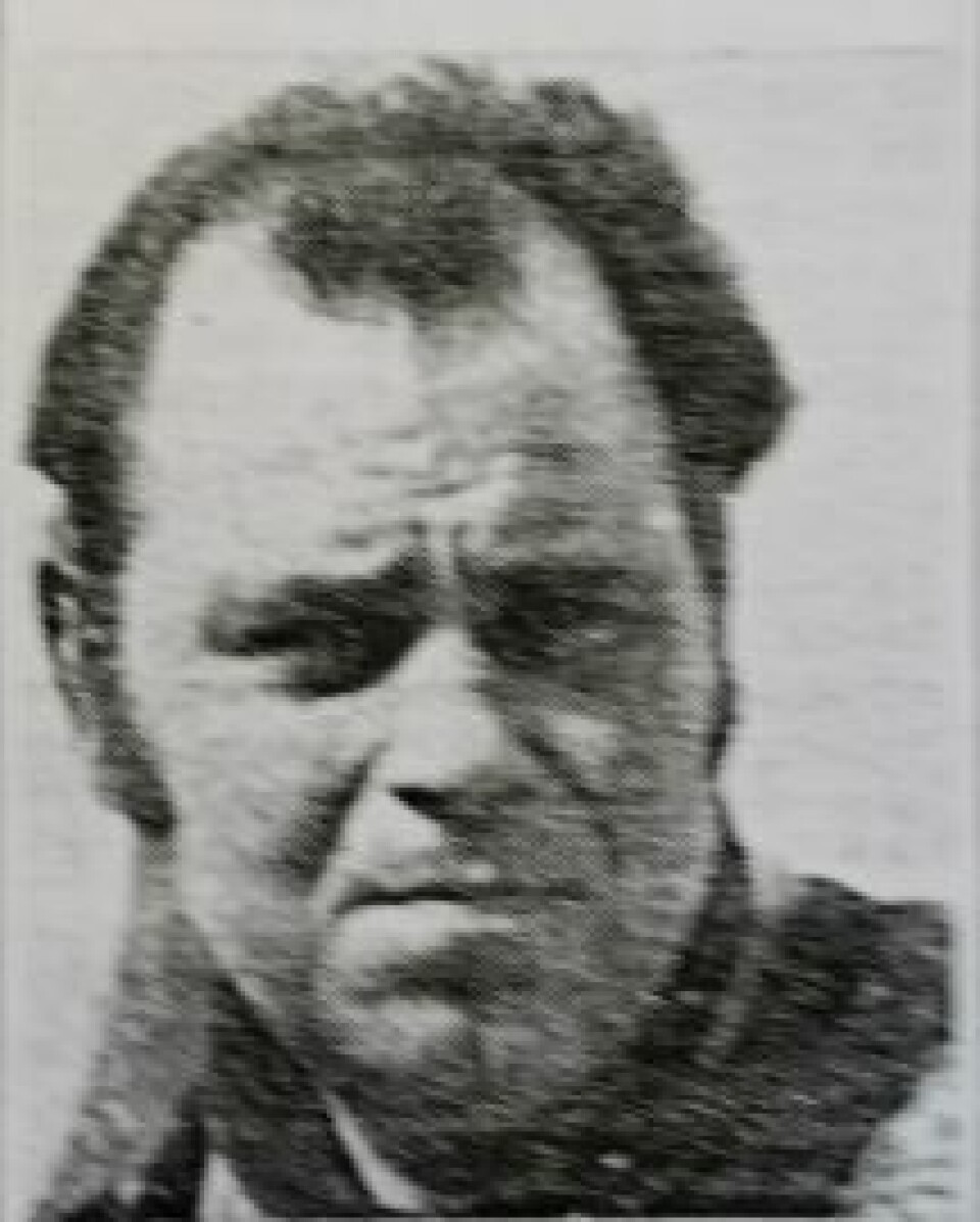 Hjalmar Andorsen var skipper og eier av «Tommy Lennart». Faksimile fra Skipsrevyen nr 1/1971