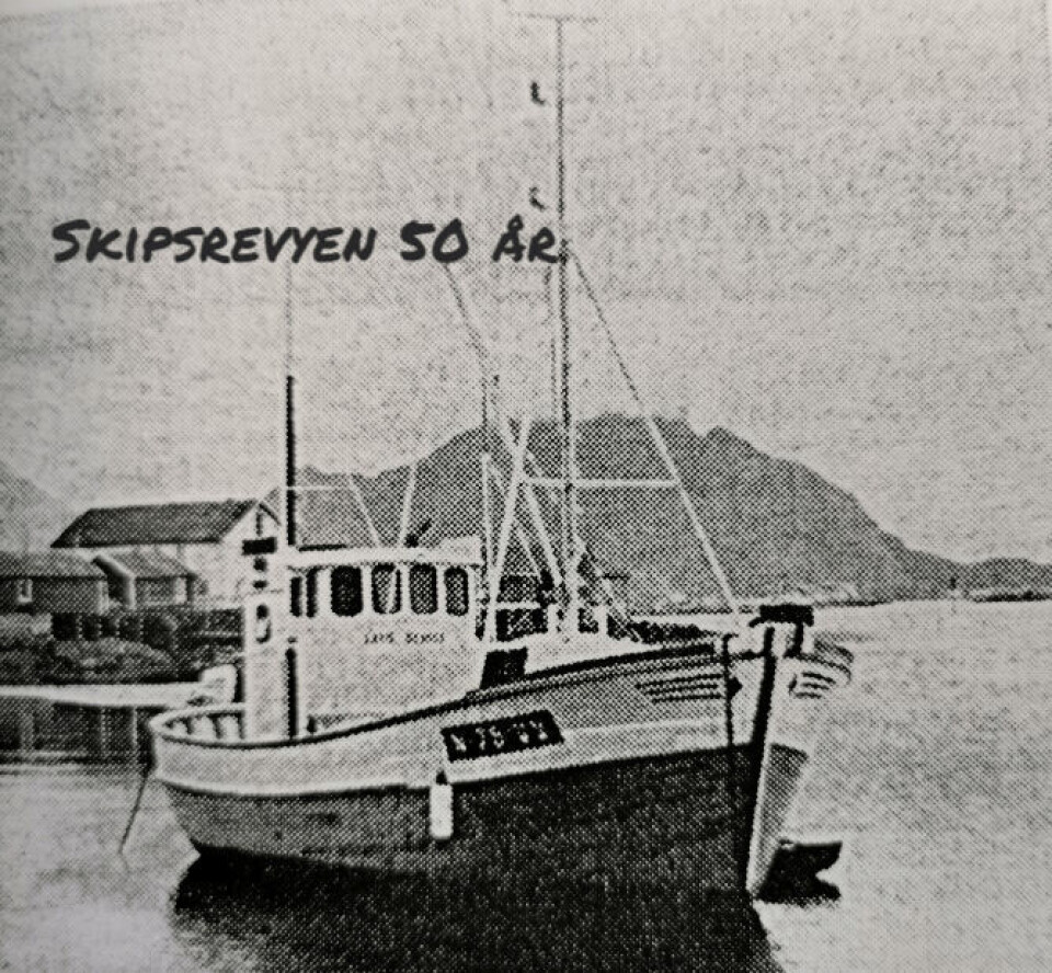«Lars Senior» var bygg nr 31 fra Brødr. Sletta Båtbyggeri og ble deretter rigget ved Ballstad Slip & Mek. Verksted. Faksimile: Skipsrevyen