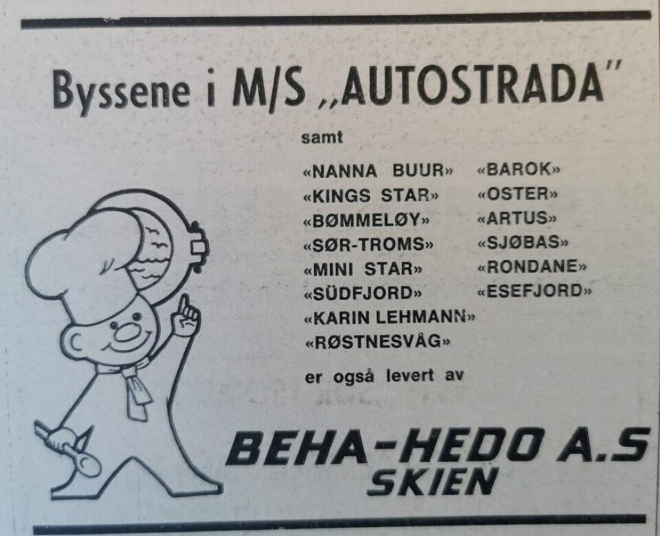 M/S «Autostrada» levert til engelsk reder fra BMV