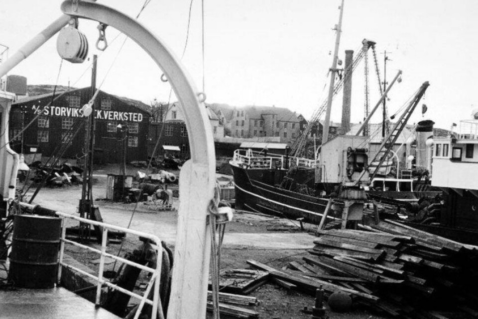 Storviks Mek. Verksted var en viktig arbeidsplass i Kristiansund. Foto: Normøre Museum
