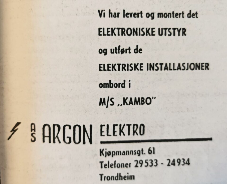 Faksimile fra Skipsrevyen nr. 1/1971