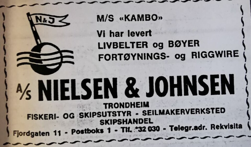 Faksimile fra Skipsrevyen nr. 1/1971