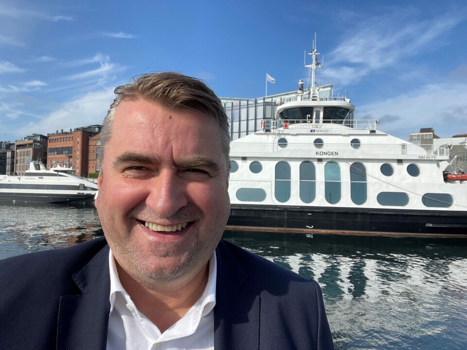 Sigbjørn Larsen går til Norsk Sjøoffisersforbund etter fem år i Skipsrevyen. Foto: Privat