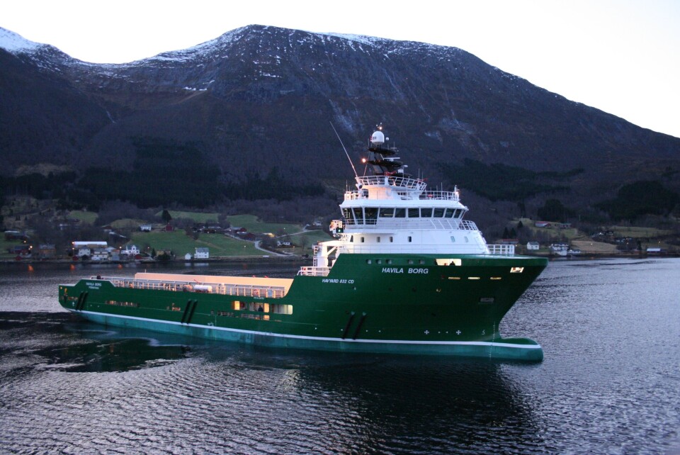 Arkivbilde fra omtalen av Havila Borg, Skipsrevyen 6/2009.