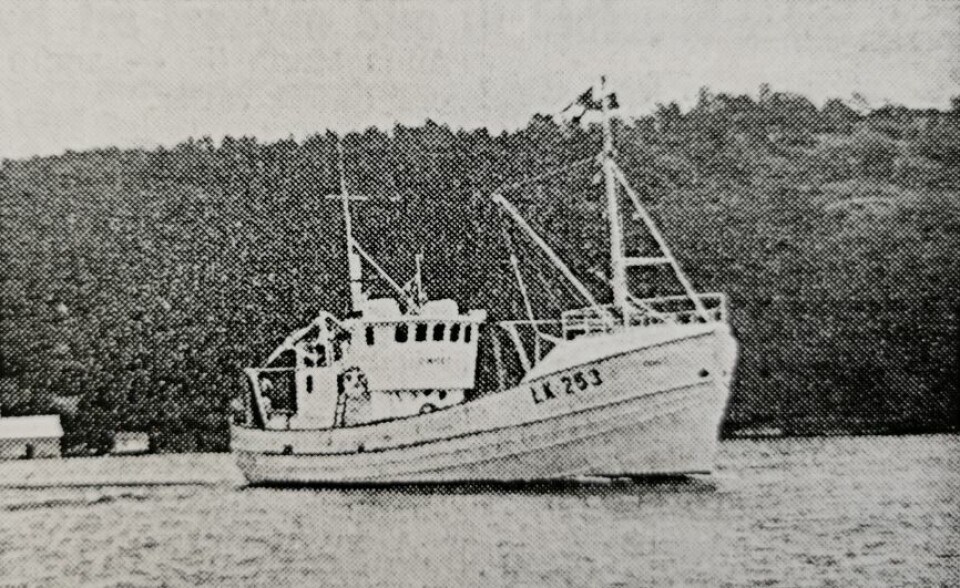 «Comet» var verftets byggnr. 16 og ble overlevert i august 1971. Faksimile fra Skipsrevyen nr. 1/1971.