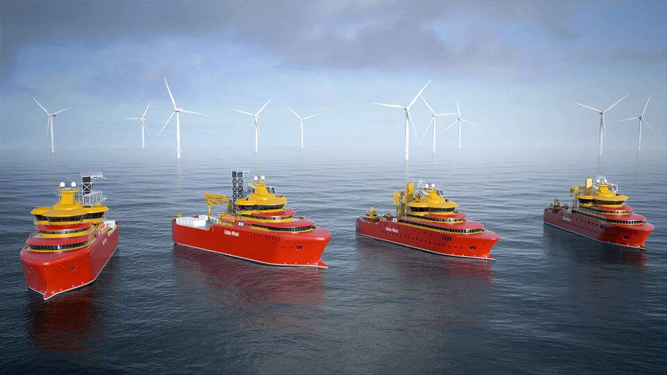 Nå skal det bli hydrogen langs skipsleden - Enova tilbyr opptil 150 millioner kroner i investeringsstøtte til prosjekter som skal produsere hydrogen fra fornybar kraft til maritim transport. Ill: Østensjø