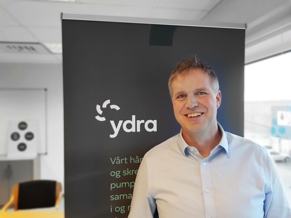 Mads Bårdsen er daglig leder i det nye selskapet Ydra. Foto: Ydra
