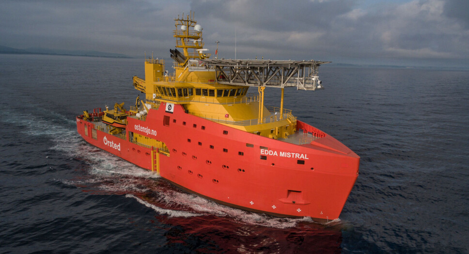 «Edda Mistral» er et av stadig flere skip i NIS